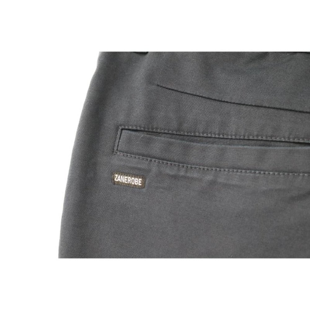 zanerobe pants men's 32 L27 jogger chino flat front slim navy cotton blend - Picture 5 of 11